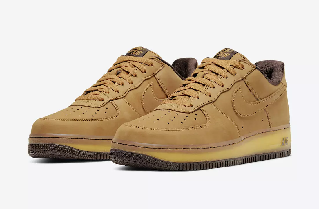 تاریخ انتشار Nike Air Force 1 Wheat Mocha DC7504-700