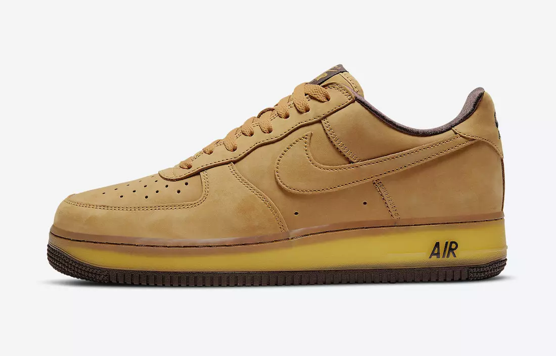 Nike Air Force 1 ხორბლის მოქა DC7504-700 გამოშვების თარიღი