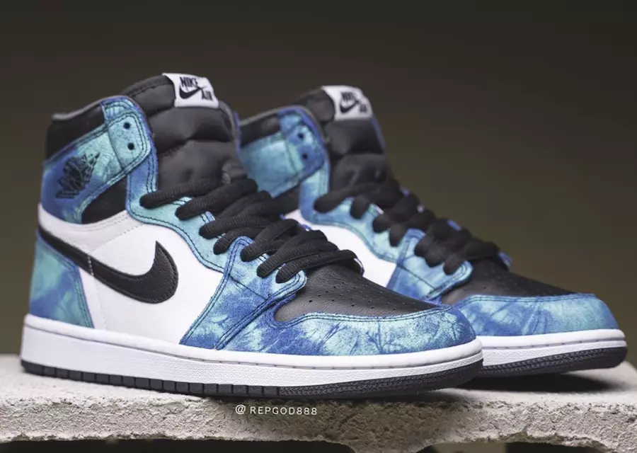 Air Jordan 1 WMNS Tie-Dye CD0461-100 تاريخ الإصدار