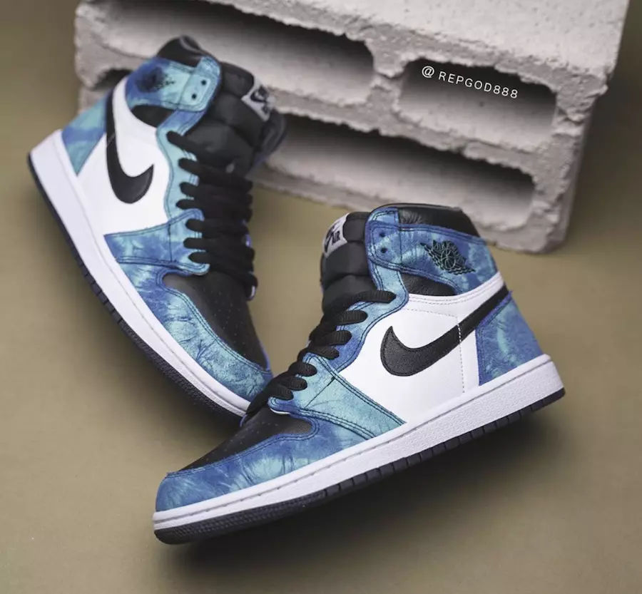 Air Jordan 1 Mujer Tie-Dye CD0461-100 Fecha de lanzamiento