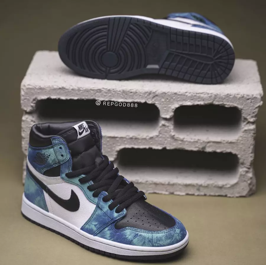 Air Jordan 1 WMNS Tie-Dye CD0461-100 გამოშვების თარიღი