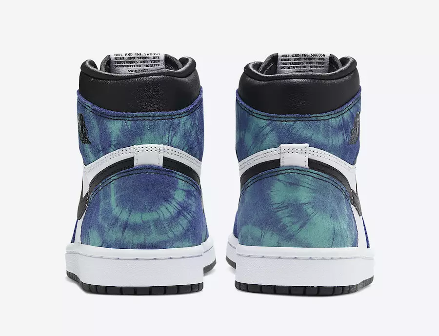 Air Jordan 1 High OG WMNS Tie-Dye CD0461-100 väljalaskekuupäev