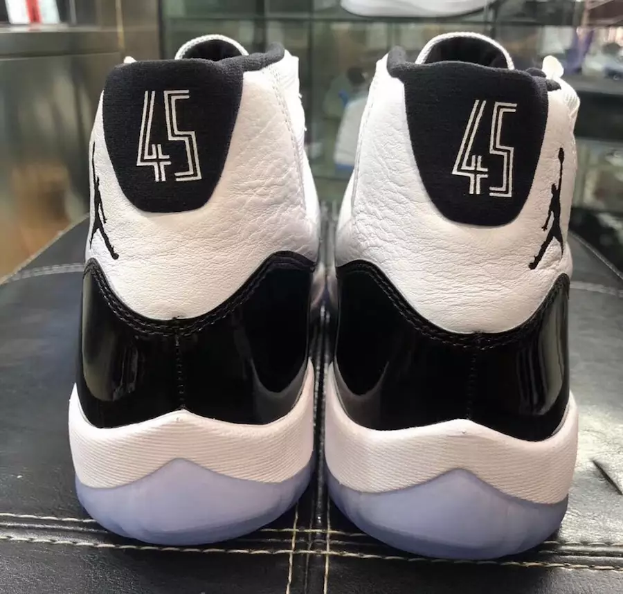 Air Jordan 11 Retro Concord 2018 Data di rilascio Prezzo 45 tacchi