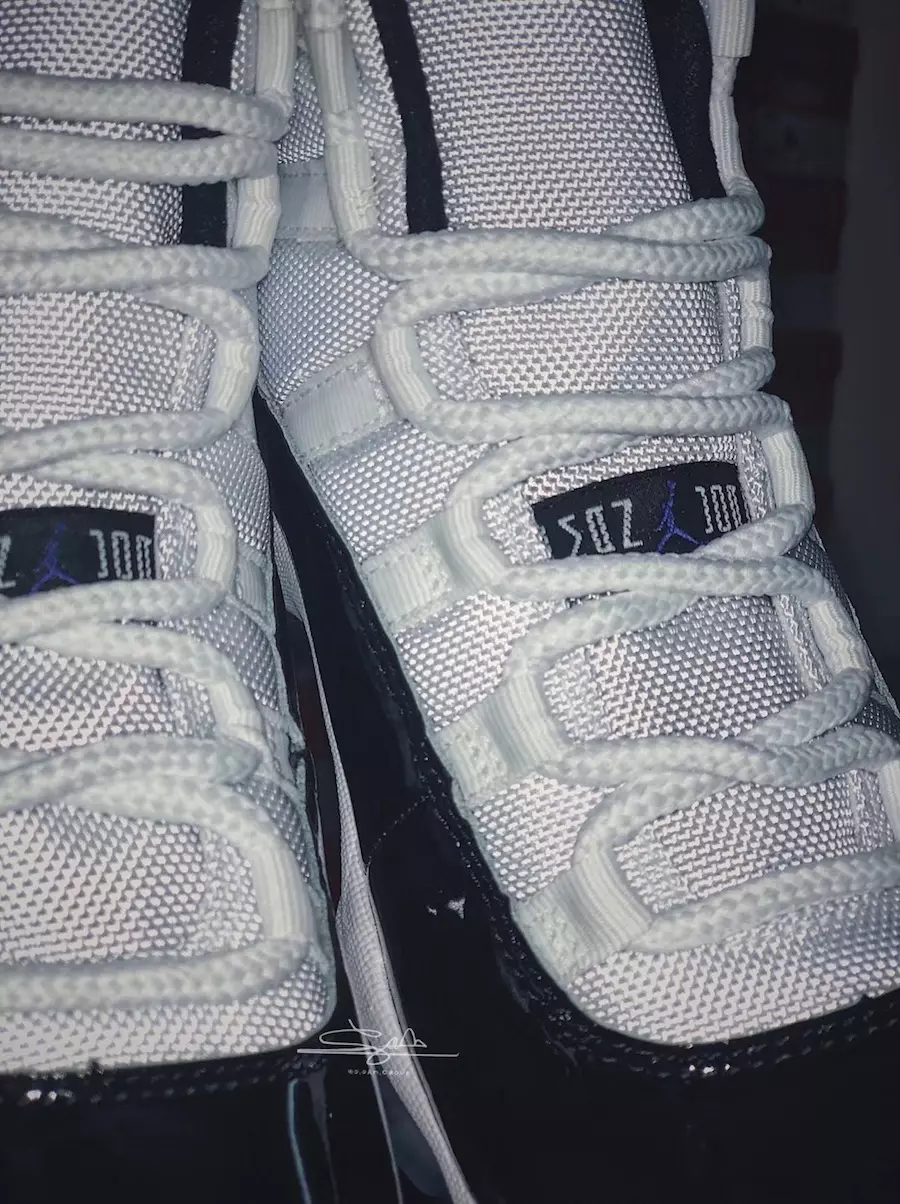 Air Jordan 11 Retro Concord 2018 378037-100 Megjelenés dátuma