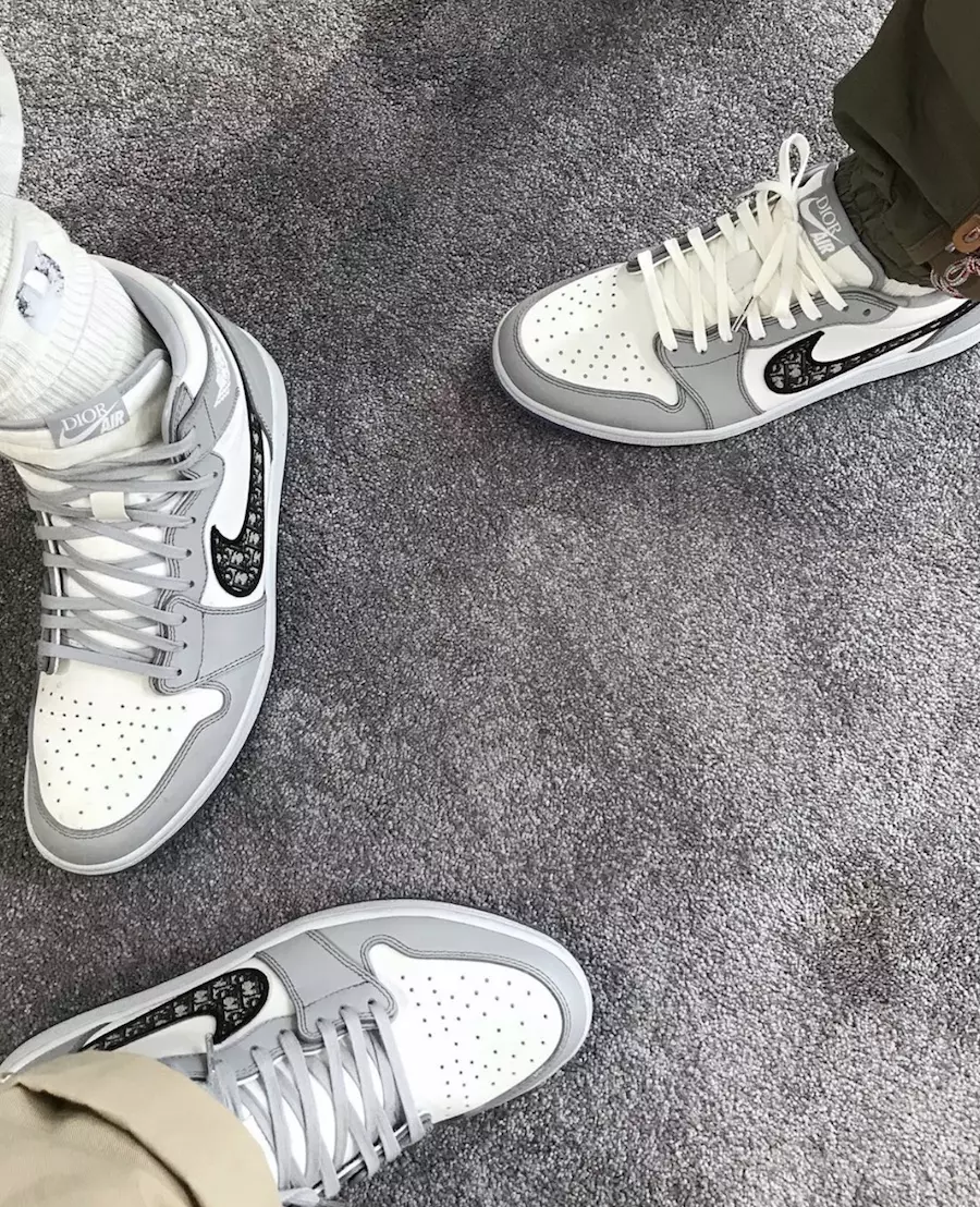 Dior Air Jordan 1:n alhainen julkaisupäivä