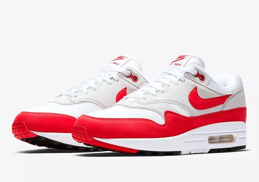 Nike Air Max 1 Comóradh OG 908375-103 Dáta Athstoc