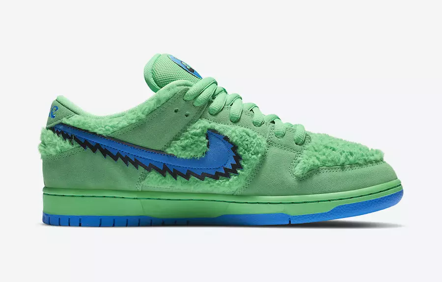 Grateful Dead Nike SB Dunk Low Green Bear CJ5378-300 출시일 가격