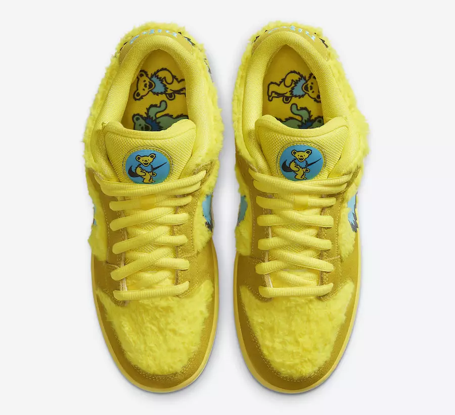 Grateful Dead Nike SB Dunk Low Yellow Bear CJ5378-700 Data premiery Cena