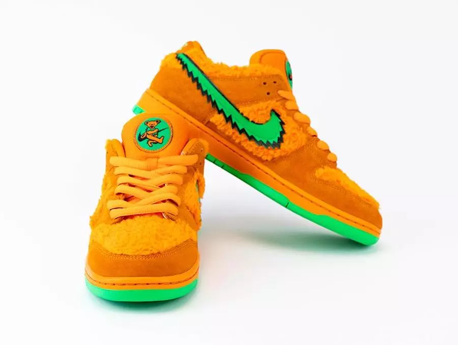 Nike SB Dunk Low Grateful Dead Orange Bear CJ5378-800 תאריך שחרור