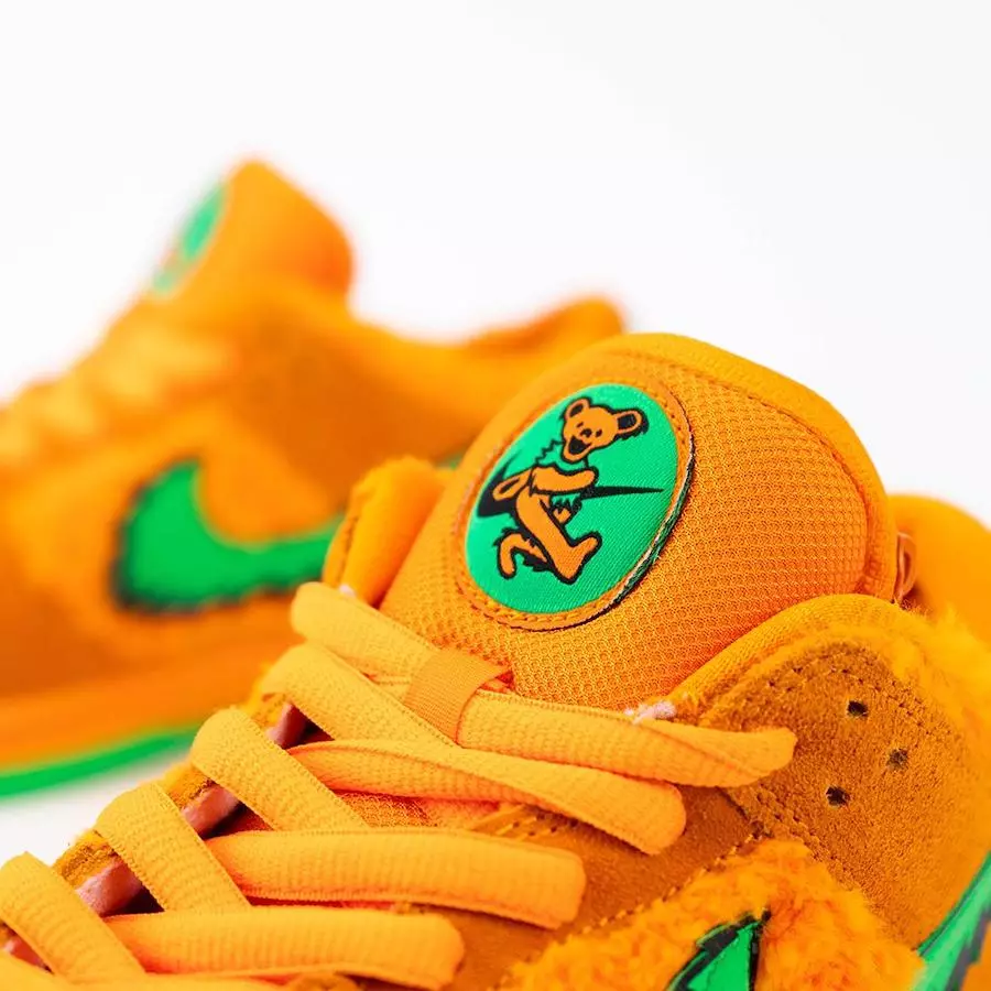 Nike SB Dunk Low Grateful Dead Orange Bear CJ5378-800 Дата випуску