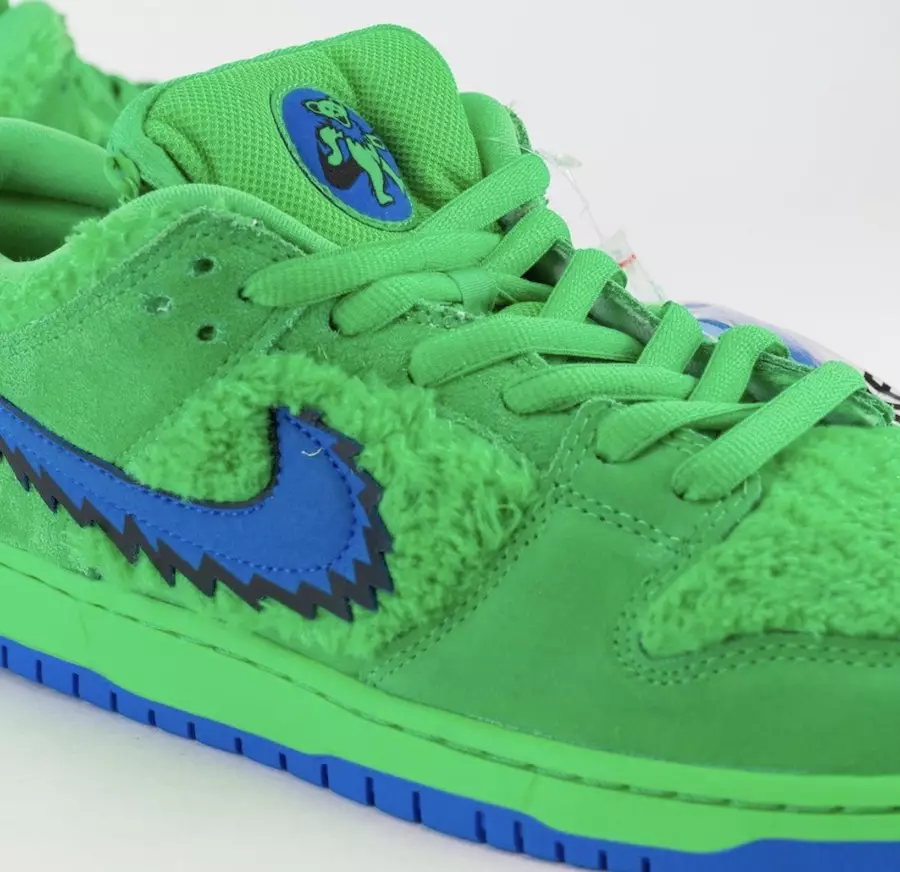 Grateful Dead Nike SB Dunk Low Green Bear CJ5378-300 قیمت تاریخ انتشار