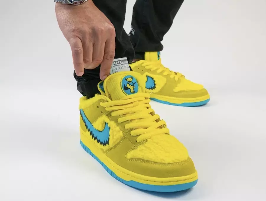 Grateful Dead Nike SB Dunk Low Yellow Bear CJ5378-700 발매일