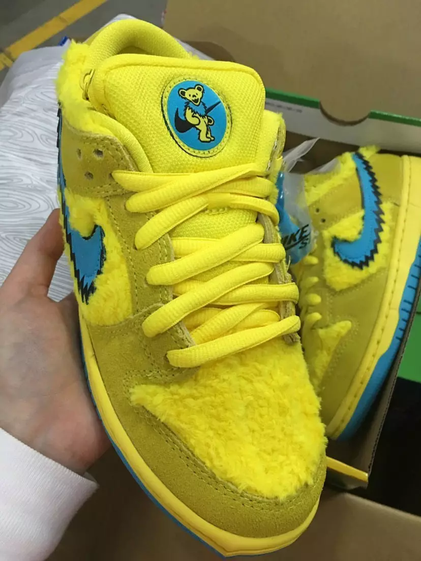 Grateful Dead Nike SB Dunk Low Yellow Bear CJ5378-700 قیمت تاریخ انتشار