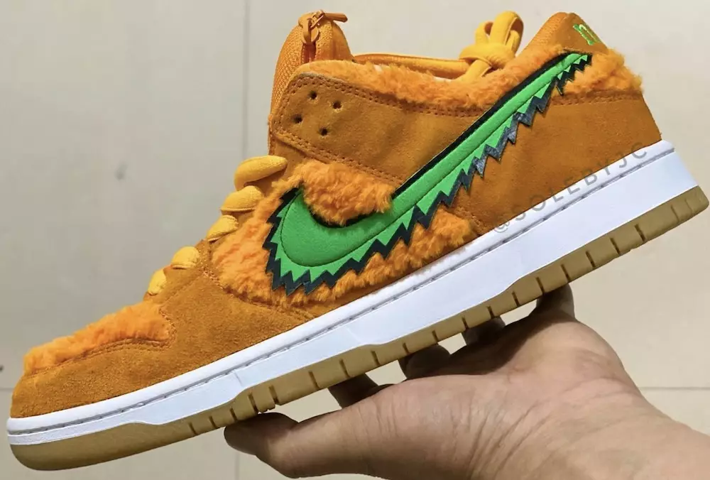 Grateful Dead Nike SB Dunk Low Orange išleidimo data