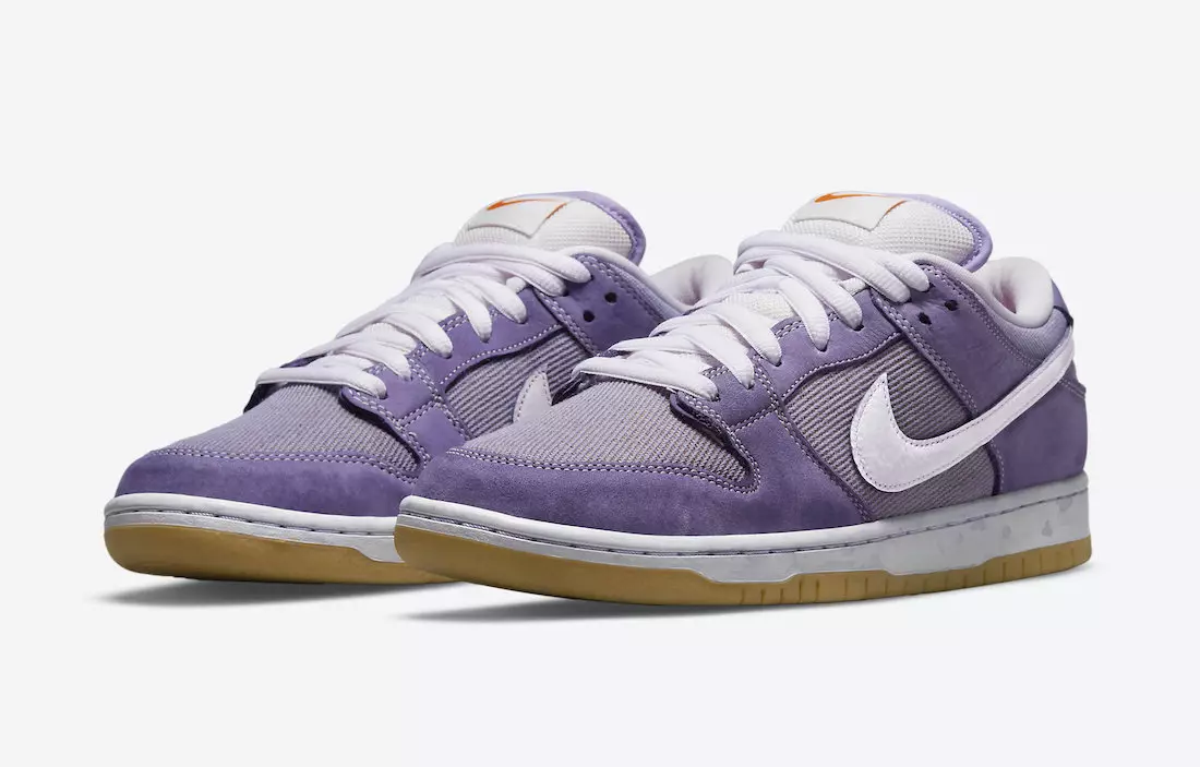 Nike SB Dunk Low Orange Label Unbleached Pack Lilac DA9658-500 Datum vydání