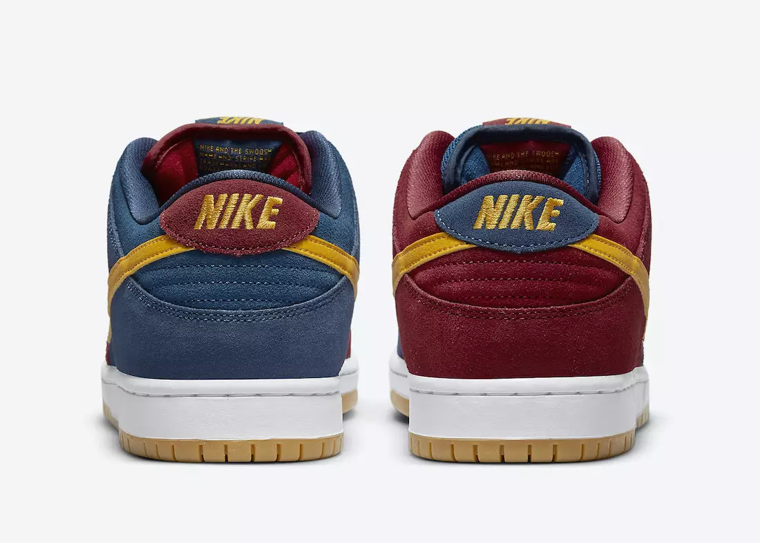 Nike SB Dunk Low Barcelona Catalonia DJ0606-400 Izlaišanas datums