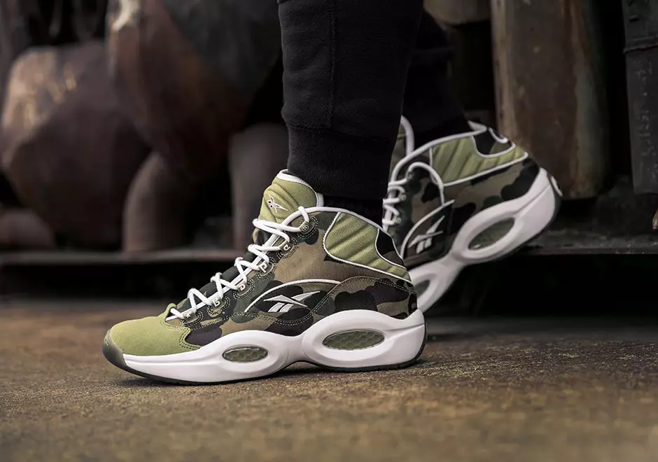 BAPE x mita atlete x Reebok Pyetja 1st Camo