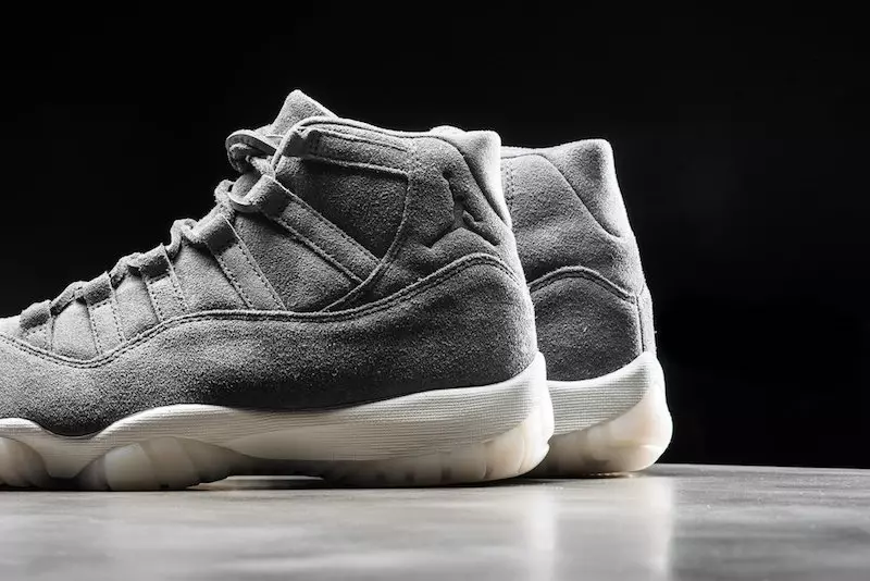 Air Jordan 11 Premium Cool Grey Suede