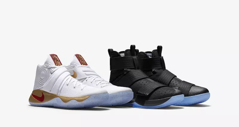 Pacáiste Nike Four Wins LeBron Soldier 10 Kyrie 2