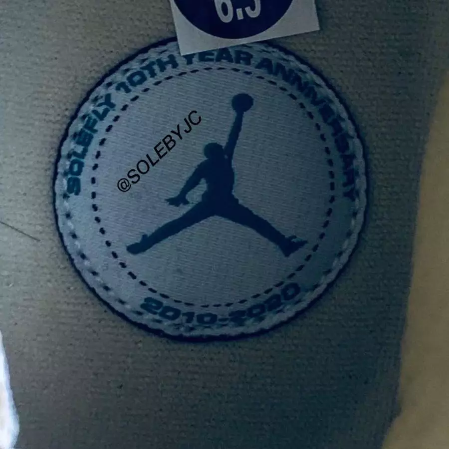 SoleFly Air Jordan 10-ning 10 yilligi chiqarilgan sana