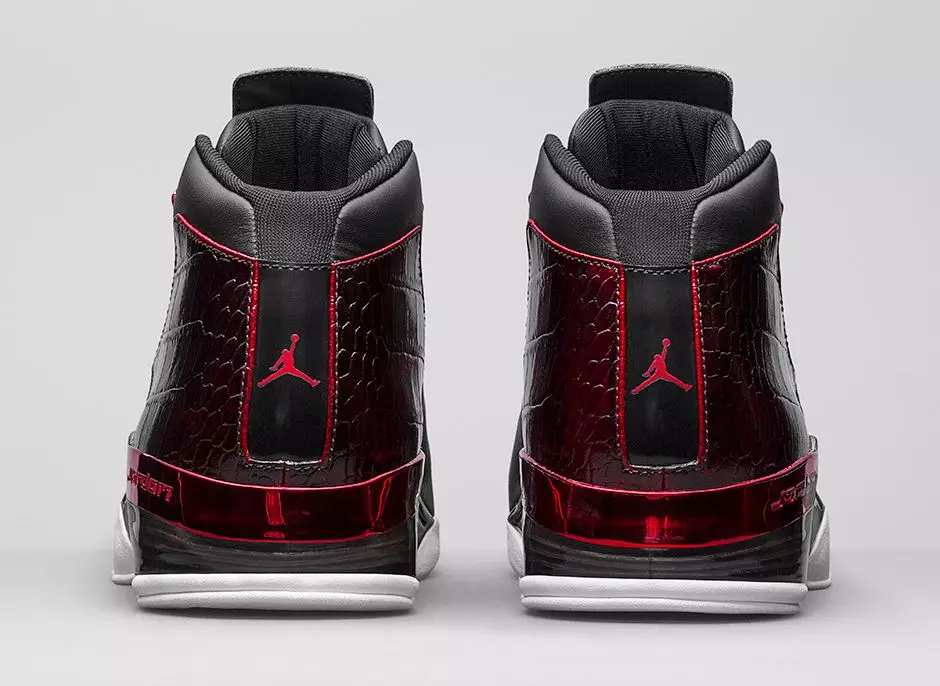 Air Jordan 17 Bulls Preto Vermelho