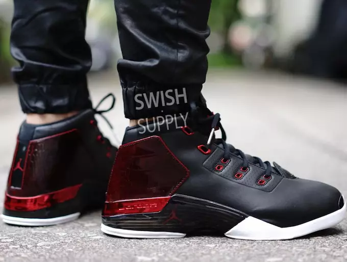 Bulls Air Jordan 17 On Feet