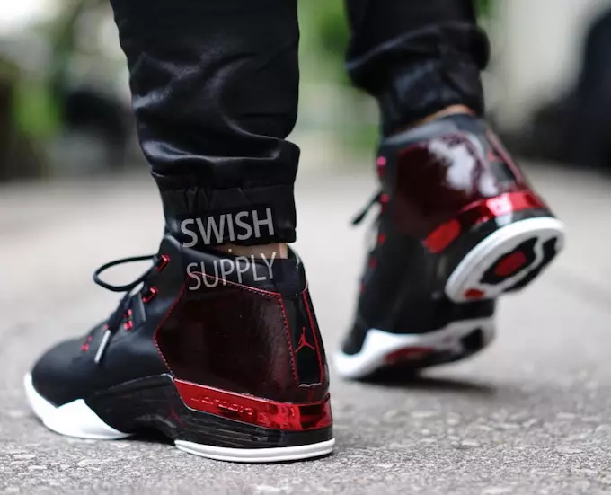 Bulls Air Jordan 17 On Feet