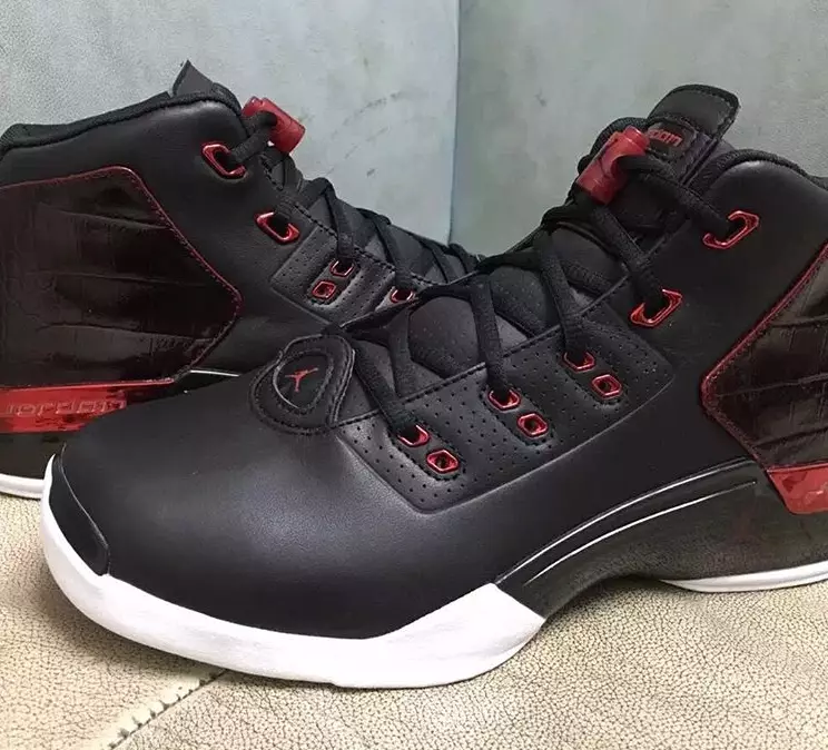 Air Jordan 17 Chicago Bulls Hodowany Czarny Czerwony Biały