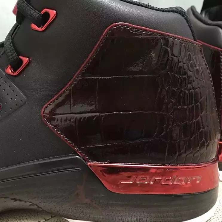 Air Jordan 17 Chicago Bulls Bred Schwarz Rot Weiß