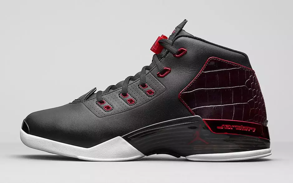 Air Jordan 17 Bulls Preto Vermelho