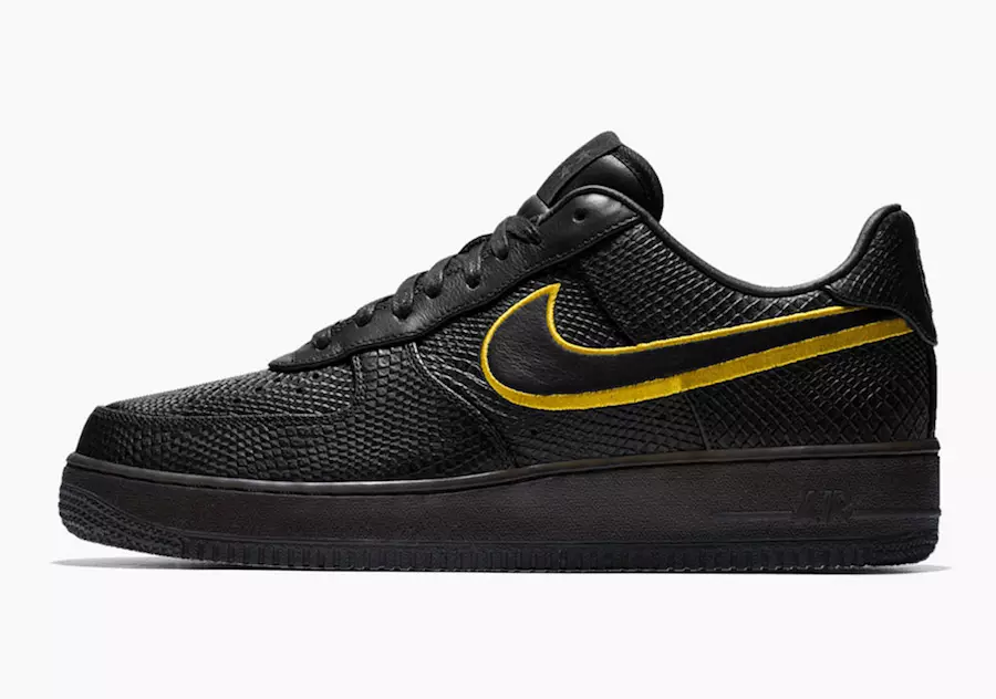 Nike Hava Kuvvetleri 1 Düşük Siyah Mamba