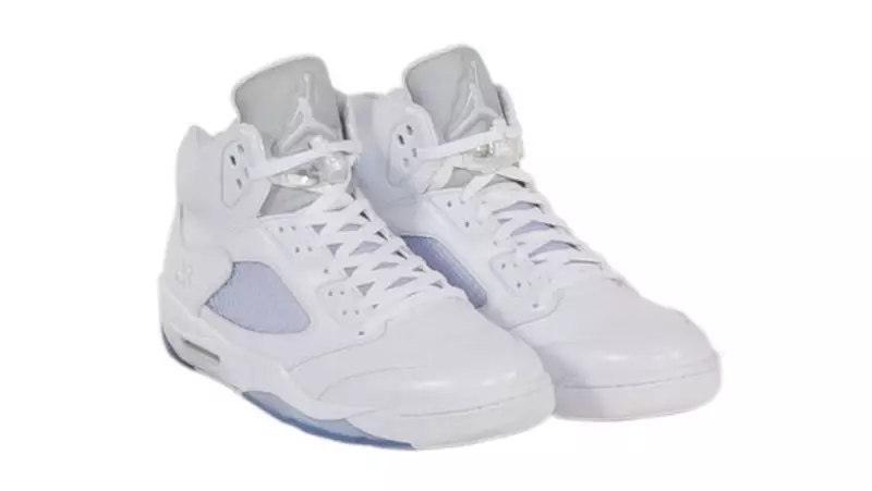 White Air Jordan 5 Kobe