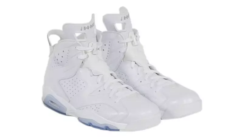 Белый Air Jordan 6 Кобе