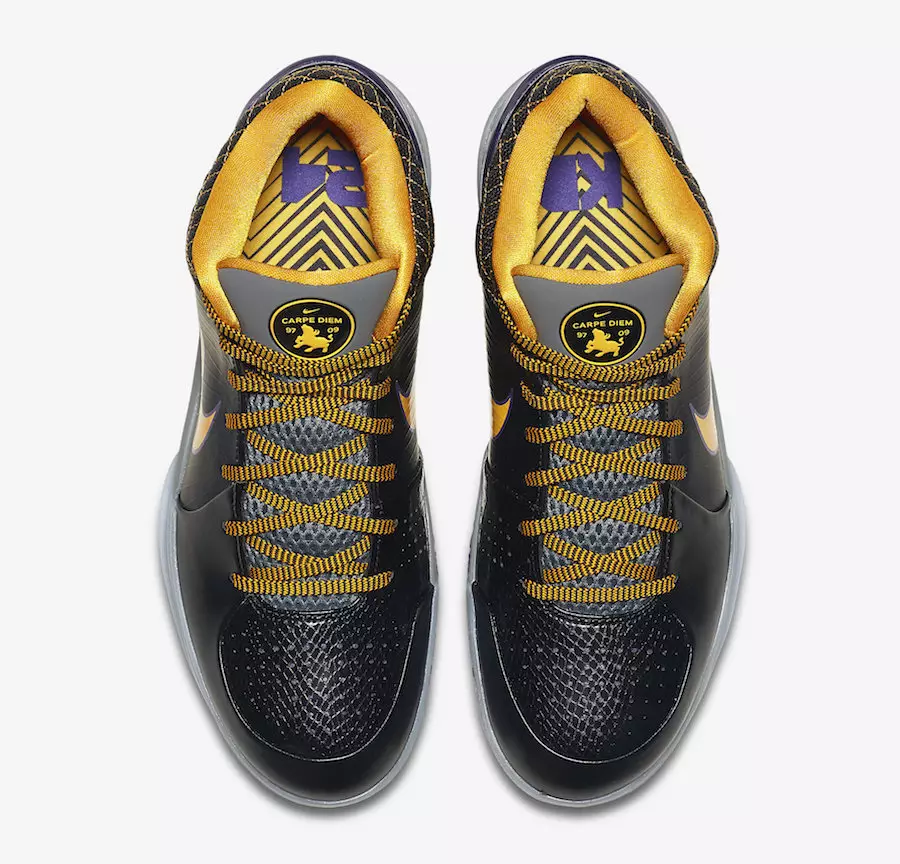 Nike Kobe 4 Protro Carpe Diem AV6339-001 Data de lançamento