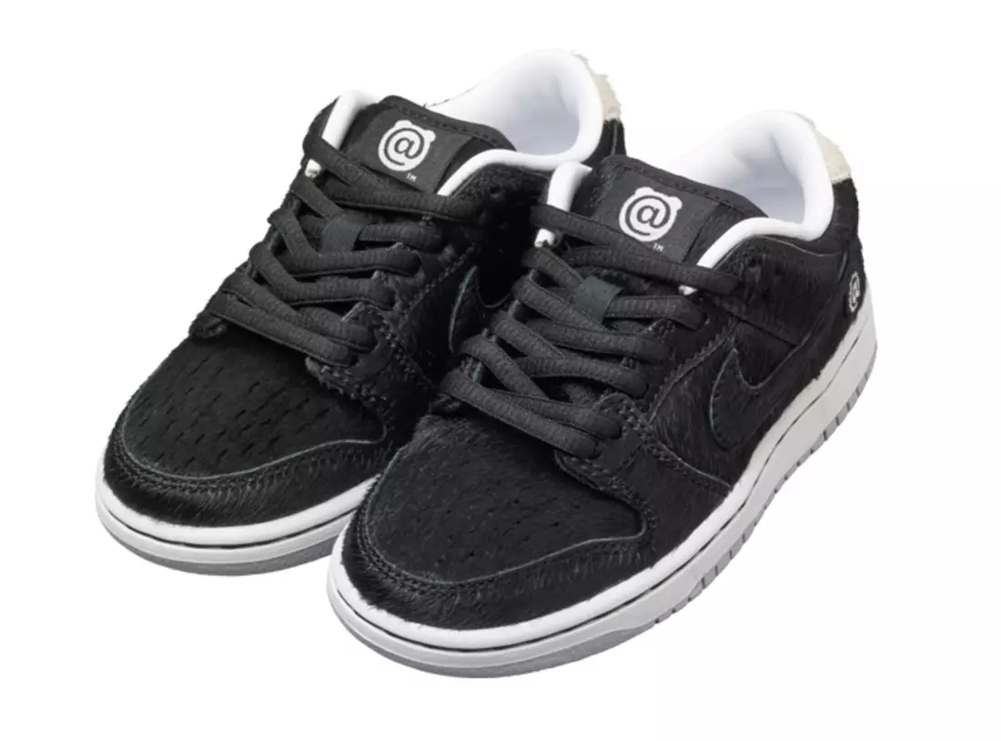 Medicom Toy Nike SB Dunk Low Bearbrick Black Útgáfudagur CZ5127-001 Útgáfudagur