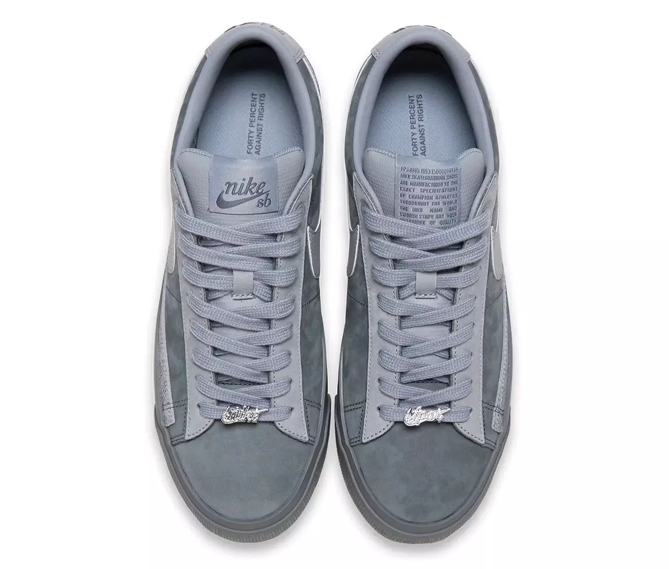 تاریخ انتشار FPAR Nike SB Blazer Low Grey DN3754-001