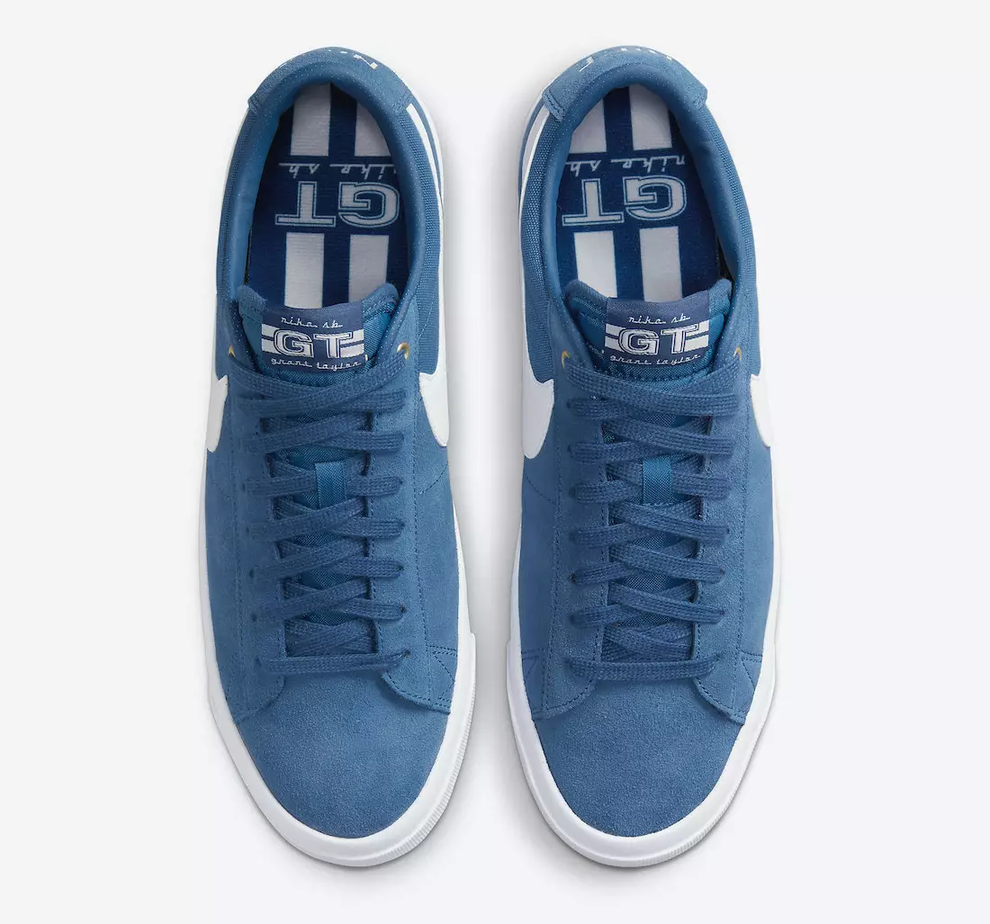 Nike SB Blazer Low GT Blue White DC7695-401 מעלדונג טאָג