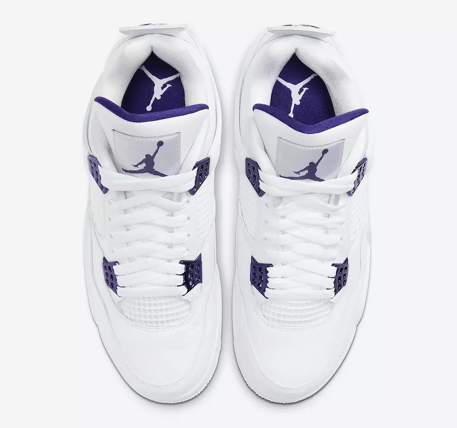 Air Jordan 4 Purple Metallic CT8527-115 מחיר תאריך יציאה