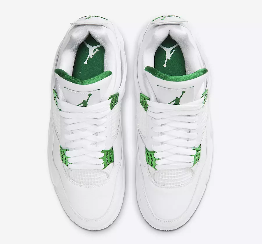 Date de sortie de la Air Jordan 4 Vert Métallisé CT8527-113