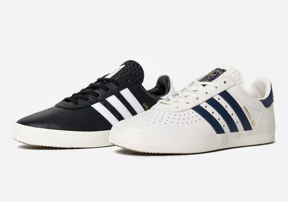 De adidas Originals 350 keert terug in zwart-witte kleurstellingen