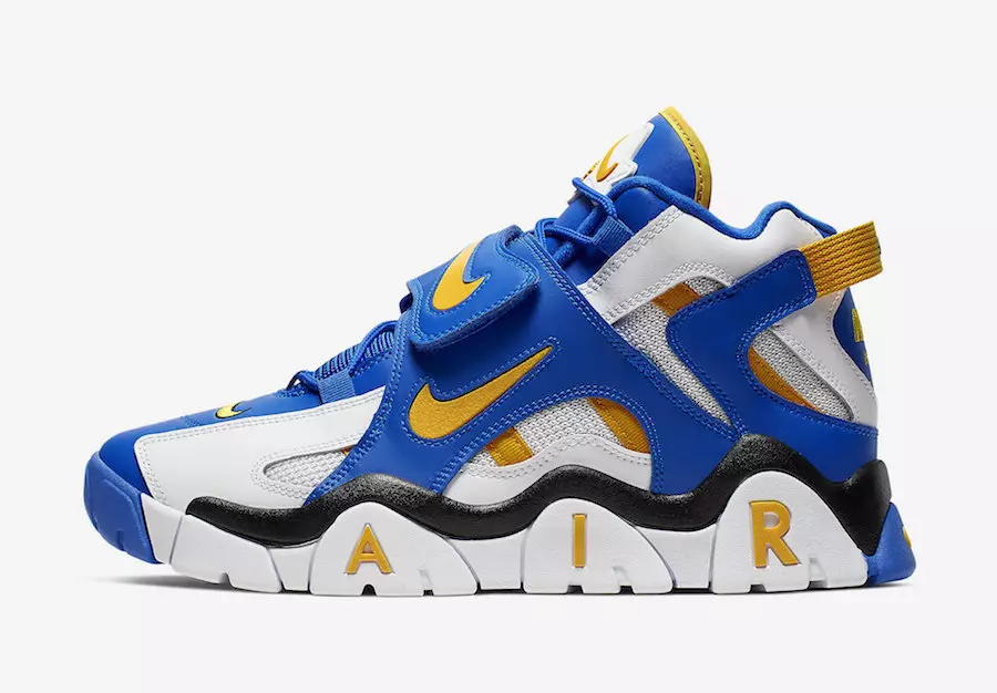 Date de sortie de la Nike Air Barrage Mid Warriors AT7847-100