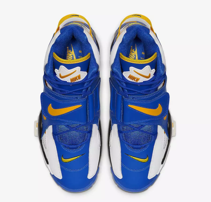 Nike Air Barrage Mid Warriors AT7847-100 מעלדונג טאָג