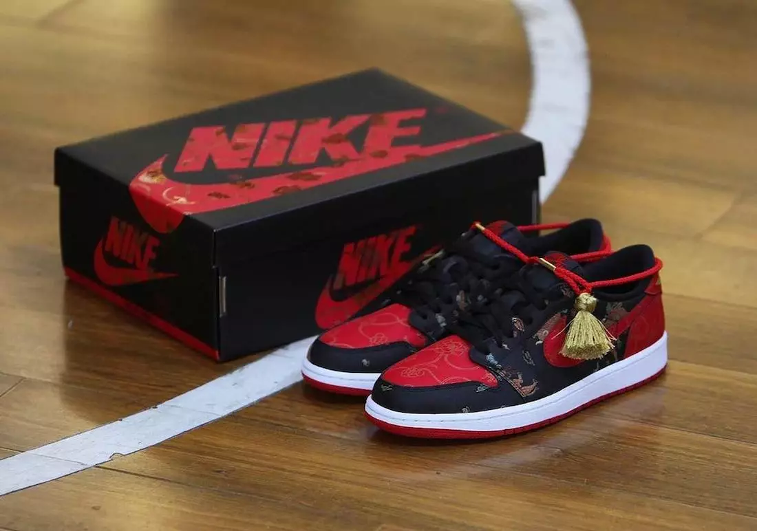 Air Jordan 1 Low OG CNY Chinesisches Neujahr DD2233-001 – Erscheinungsdatum