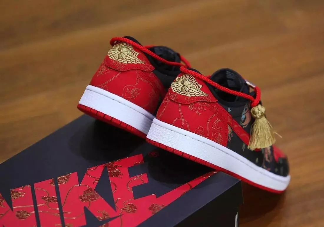 Air Jordan 1 Low OG CNY တရုတ်နှစ်သစ်ကူး DD2233-001 ဖြန့်ချိသည့်ရက်စွဲ