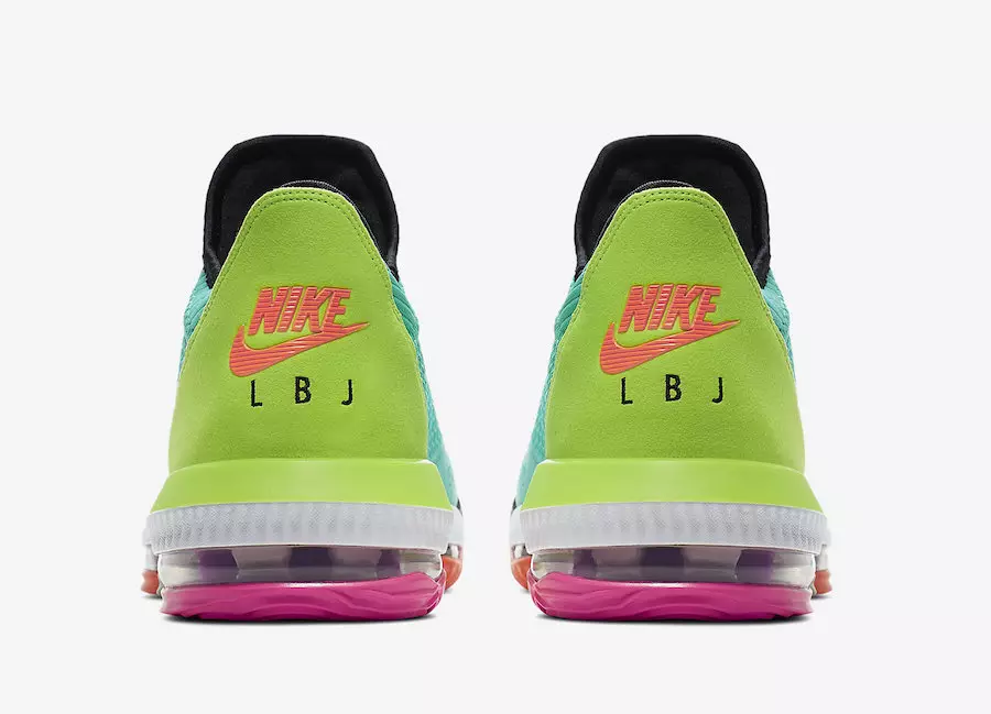 Nike LeBron 16 Low Air LBJ Hyper Jade CI2668-301 Дата на издаване