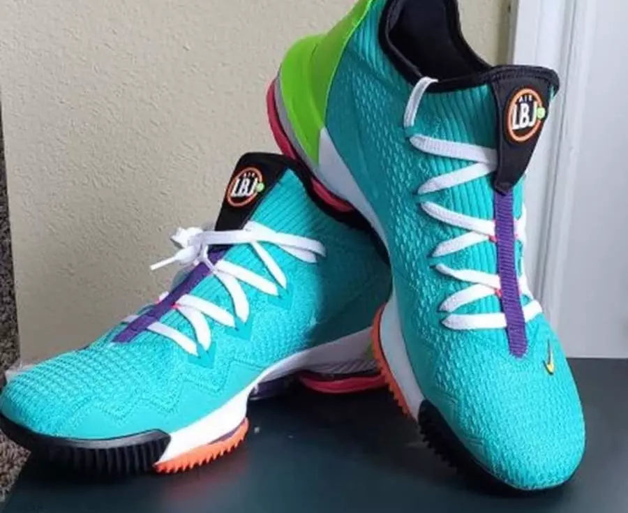 Nike LeBron 16 लो हाइपर जेड CI2668-301 रिलीज़ की तारीख