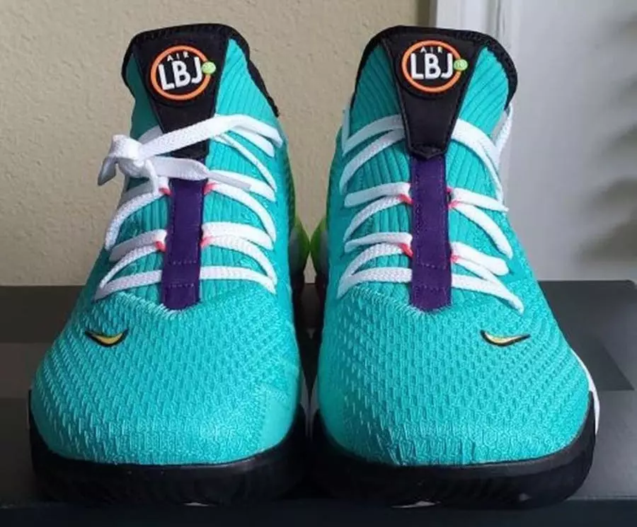 Nike LeBron 16 Low Hyper Jade CI2668-301 Megjelenés dátuma