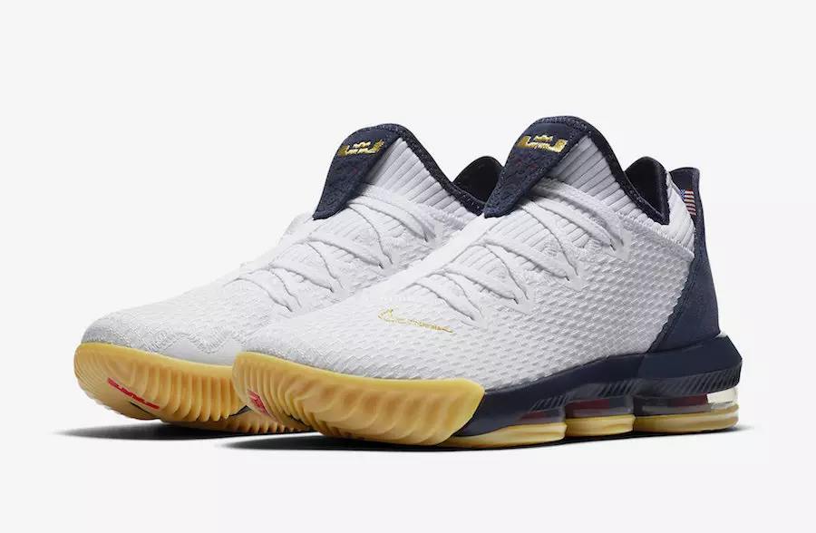 Nike LeBron 16 Low Release w kolorach olimpijskich