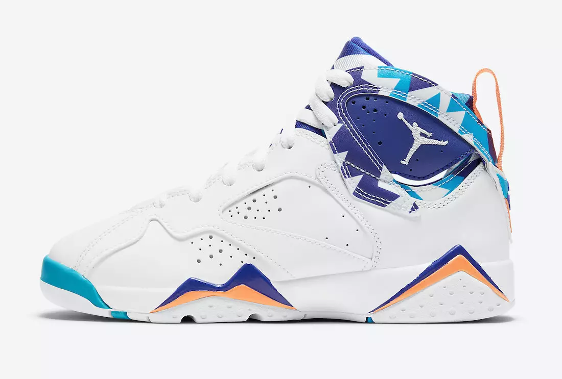 Air Jordan 7 GS White Chlorine Blue 442960-100 Julkaisupäivä