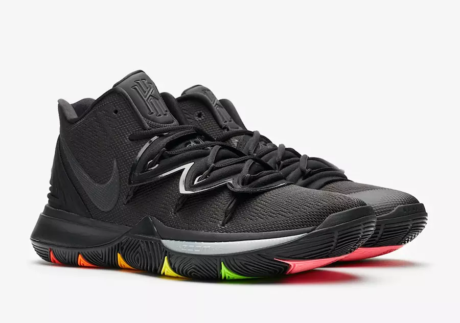 Nike Kyrie 5 Rainbow Soles AO2918-001 Tarikh Tayangan